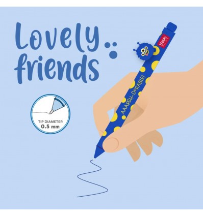 Stylo à encre lovely friends Monstre - Legami