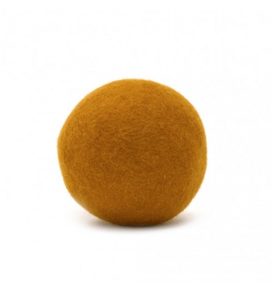 Petite balle unie caramel - Muskhane