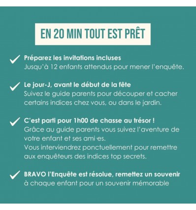 Kit animation anniversaire "La Magie"  - En Cavale