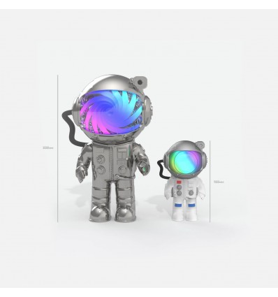 Projecteur astronaute Stellar Light Argent - Mobility on Board