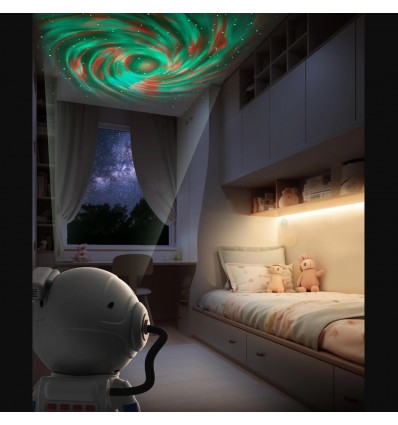 Projecteur astronaute Stellar Light Argent - Mobility on Board