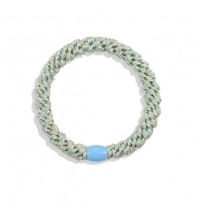 Elastique Sparkle Blue Glitter - Kknekki