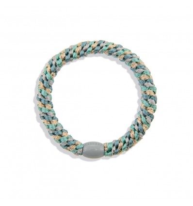 Elastique Mix Teal Gold Glitter - Kknekki