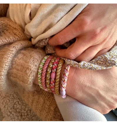 Elastique Coral Glitter - Kknekki