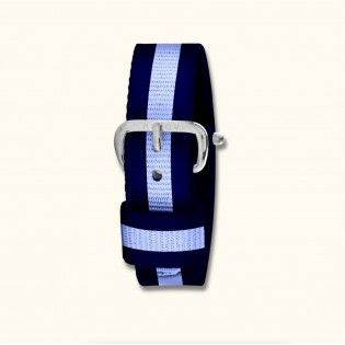 Bracelet de montre Rayé Bleu (taille enfant) - Millow