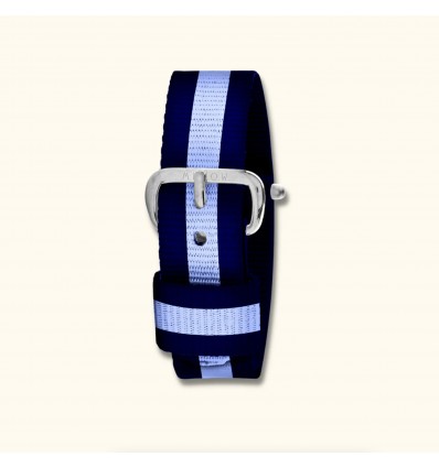Bracelet de montre Rayé Bleu (taille enfant) - Millow