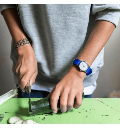 Bracelet de montre Bleu Roi (taille enfant) - Millow