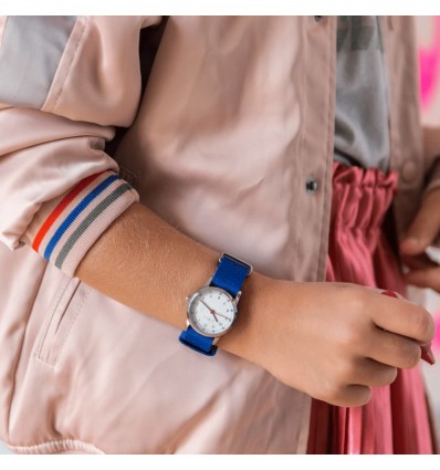 Bracelet de montre Bleu Roi (taille enfant) - Millow