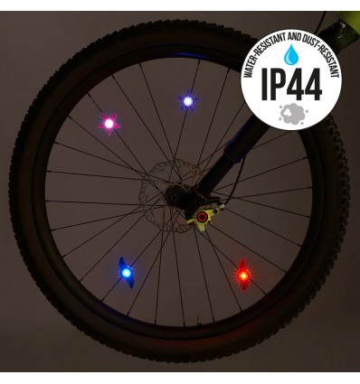 2 Clips Leds étoiles pour Vélo - Legami