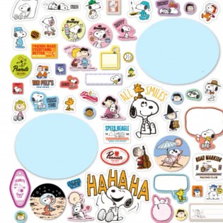 Livre d'autocollants Snoopy 2