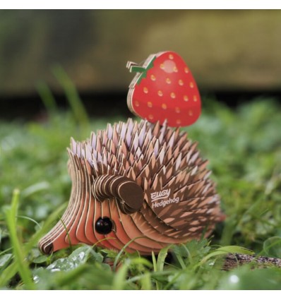 Eugy puzzle Hérisson 3D en carton
