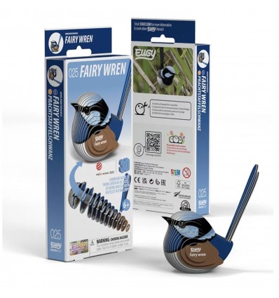 Eugy puzzle Mérion superbe 3D en carton