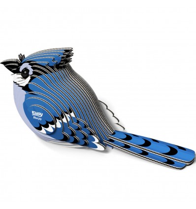 Eugy puzzle Geai bleu 3D en carton