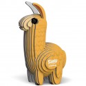 Eugy puzzle Lama 3D en carton