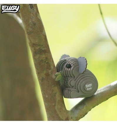 Eugy puzzle Koala 3D en carton
