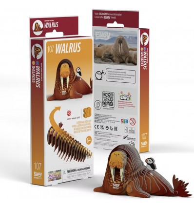 Eugy puzzle Morse 3D en carton