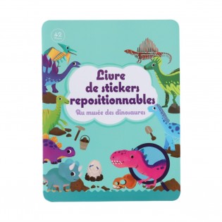 Stickers repositionnables "dinosaures"