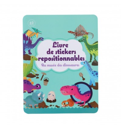 Stickers repositionnables "dinosaures"