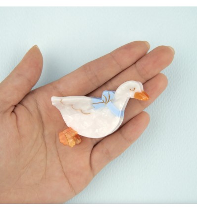 Petite pince à cheveux Oie - Coucou Suzette