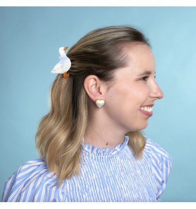 Petite pince à cheveux Oie - Coucou Suzette