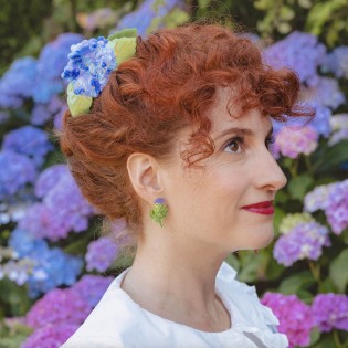 Pince à cheveux Hortensia - Coucou Suzette 2