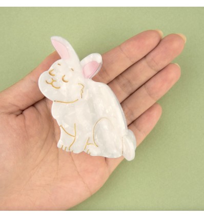 Pince à cheveux Lapin  - Coucou Suzette
