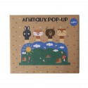 Animaux pop-up en bois