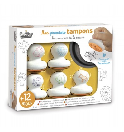Mes premiers tampons Savane - Crea Lign'