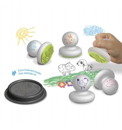 Mes premiers tampons Ferme - Crea Lign'