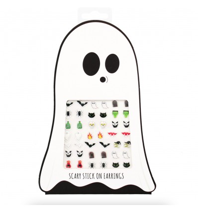 Boucles d'oreilles autocollantes Halloween - Rex London