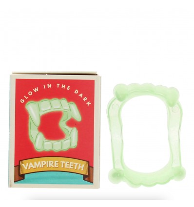 Dents de vampire phosphorescentes - Rex London