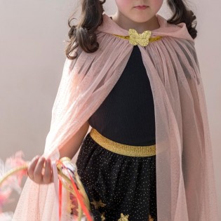 Cape pailletée rose clair - Rex London