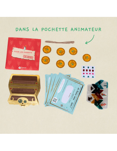 Kit animation anniversaire "Pirates" - Pandacraft