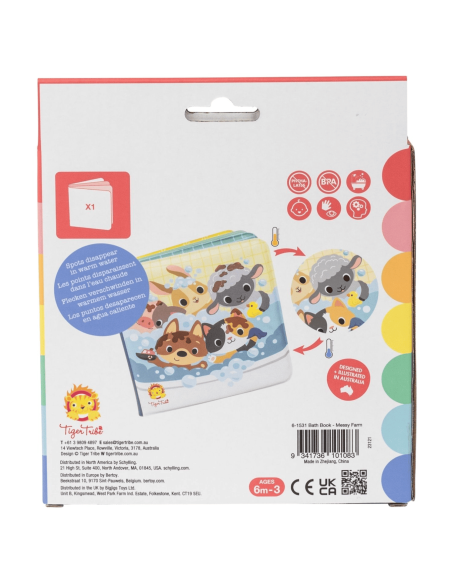 Livre de bain Ferme - Tiger Tribe