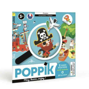 Poster à jouer Pirates - Poppik