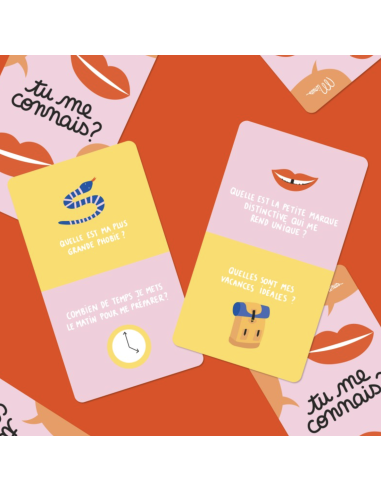 Jeu Tu me connais - Minus Editions