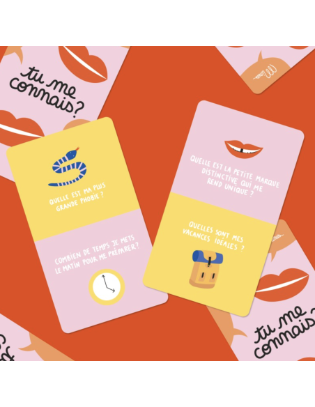 Jeu Tu me connais - Minus Editions