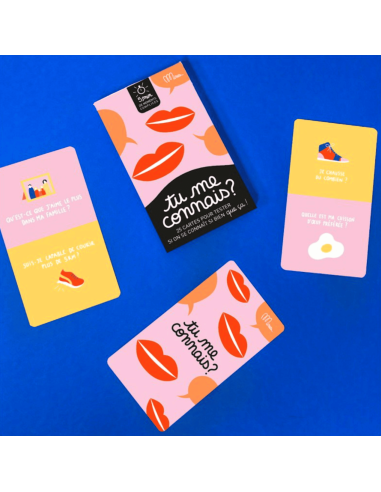 Jeu Tu me connais - Minus Editions