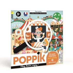 Poster à jouer Fête Foraine - Poppik