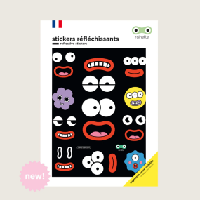 Sticker réfléchissant Face - Rainette