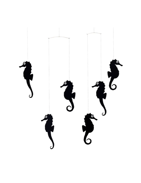 Mobile hippocampes noirs - Flensted