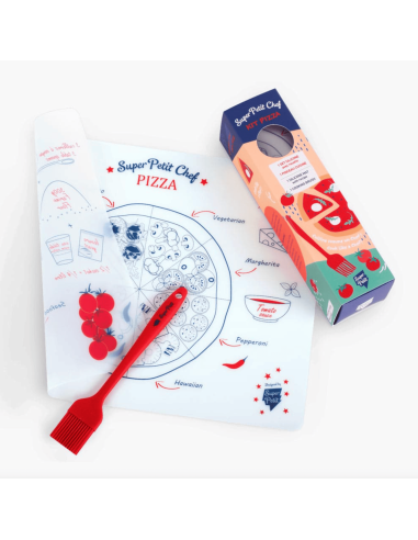 Set de table silicone Kit pizza - Super Petit
