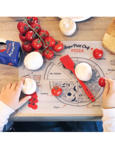 Set de table silicone Kit pizza - Super Petit