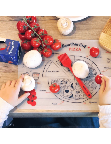 Set de table silicone Kit pizza - Super Petit