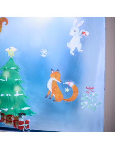 Autocollants de fenêtres Wonderful Winter -...