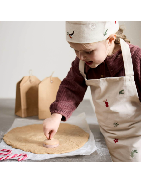 Tampon à biscuits et 4 tampons - Filibabba