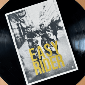 Carte vintage "Easy Rider" - Atelier Kencre 2