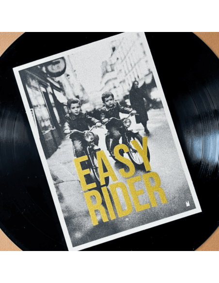 Carte vintage "Easy Rider" - Atelier Kencre