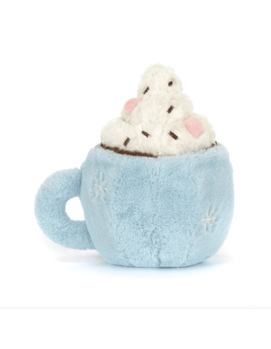 Peluche Amuseable Chocolat chaud avec...