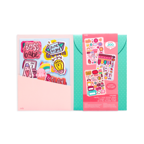 Pochette d'autocollants Girl Boss - Ooly 2